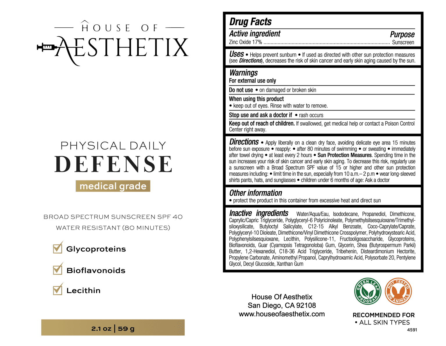Physical Daily Defense SPF 40 Sunscreen - Image 2
