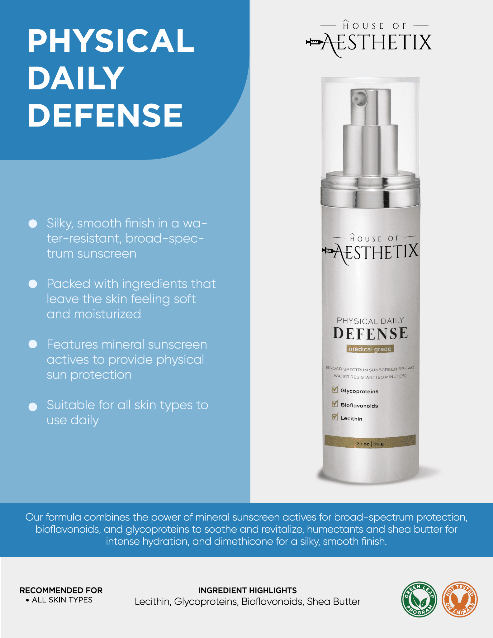 Physical Daily Defense SPF 40 Sunscreen - Image 8